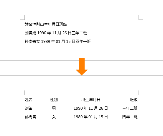 Word无序变有序