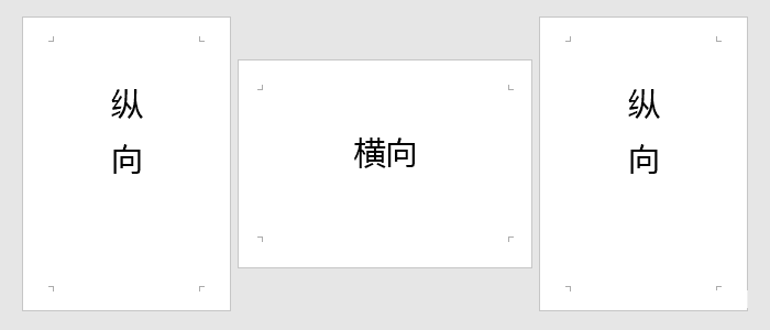 如何让一个Word文档同时拥有纵向和横向页面？